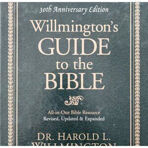 2011 Willmington's Guide To The Bible 30th Anniversary Edition XL HC Book HBS